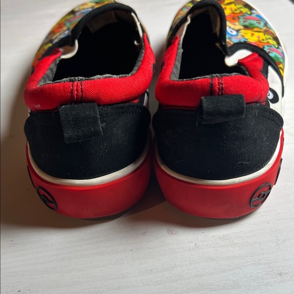 Pokemon Red and Black Kids Sneakers - Picture 5 of 6
